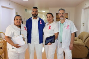BioCare team gathered at the hospital