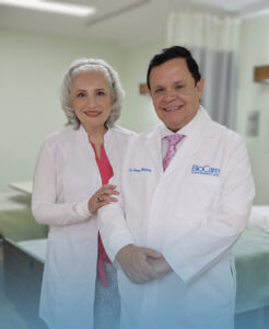 Two BioCare physicians in a clinical area